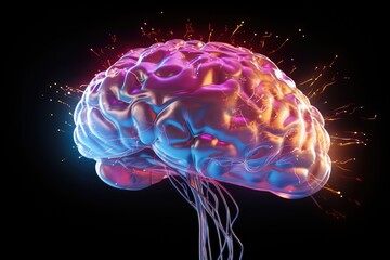 Brain communication synapses, stimuli. Neuroplasticity brain's resilience. Medulla oblongata vital functions. Resplendent neural stem cell cognitive health. Working memory synaptic facilitation key.