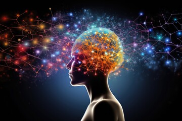 Brain, communication: Broca's area vital. Neurotransmitter, receptor interactions crucial. Vivid Neuro Linguistic Programming (NLP) cognitive tenacity. Receptor downregulation information processing.