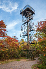 Mount Davis in Forbes State Forest, Pennsylvania