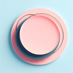 abstract minimal pink and blue background