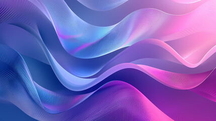 Geometric Abstract Background in Blues and Purples