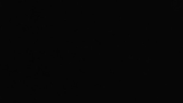 Crime scene tape of the Gendarmerie with blue and red sirens flashing behind