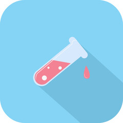 Square Science Tube Icon