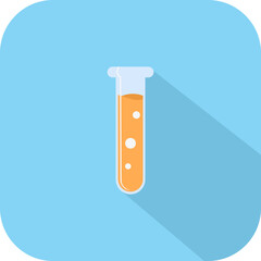 Square Science Tube Icon