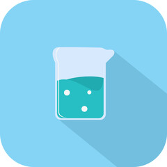 Square Science Tube Icon