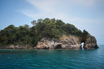 Naklejka premium tropical island
