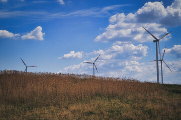 Windkraft - Anlage - Wolken - Wind - Windenergie - Power - Energy - Turbines - Green - Clouds - Turbine - Windmill - Alternative - Generative - Ecological - Renewable - Ecology