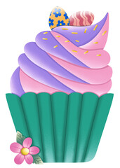Easter cupcake 