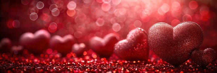 Happy Valentines Day Greeting Card, Banner Image For Website, Background, Desktop Wallpaper