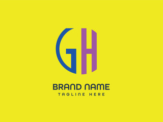 Obraz premium Bussiness modern letter logo design 