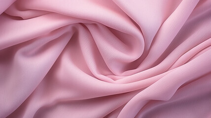 Obraz premium Pink texture knitted fabric, fiber background cozy style