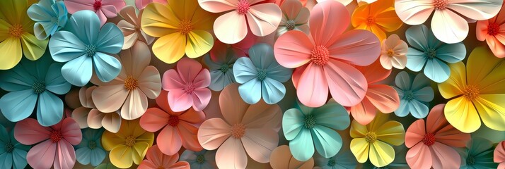 Fototapeta na wymiar All Kinds Colors Textures Flowers Ornamental, Banner Image For Website, Background, Desktop Wallpaper