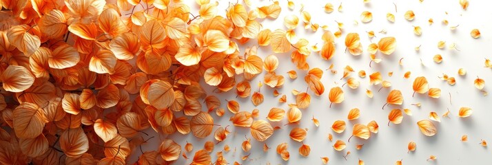  Banner Dried Flower Petals Floral Flat, Banner Image For Website, Background, Desktop Wallpaper