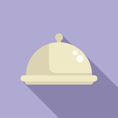 Service food air travel icon flat vector. Airline chair fly. Vip air