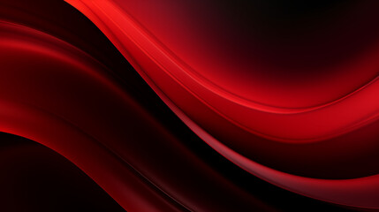 abstract wavy red gradient color background