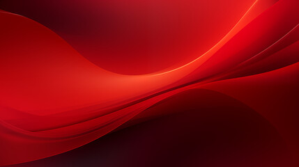 abstract wavy red gradient color background