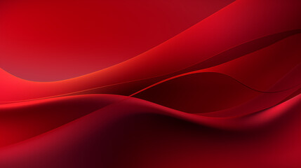 abstract wavy red gradient color background