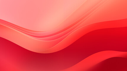 abstract wavy red gradient color background