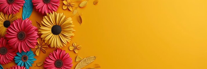  Colorful Flowers Spring, Banner Image For Website, Background, Desktop Wallpaper