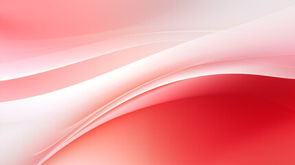 Obraz premium abstract wavy red gradient color background