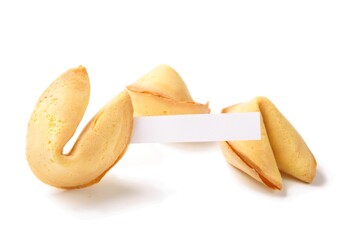 Fortune Cookie with blank label