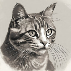cat illustration 