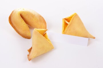 Fortune Cookie with blank label