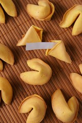 Fortune Cookie with blank label