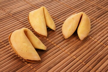 Fortune Cookie with blank label