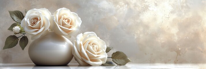  Frame Text Flower Rose White Vase, Banner Image For Website, Background, Desktop Wallpaper