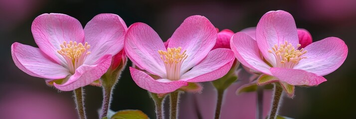  Pink Apple Blossom Flower Flowering Trees, Banner Image For Website, Background, Desktop Wallpaper