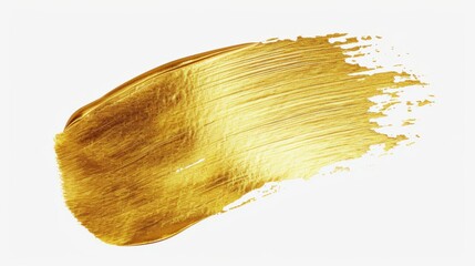 luxurious gold foil texture paired with an elegant gold brush stroke transparent background