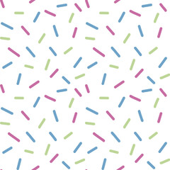 Sprinkle seamless pattern. Pattern for textiles, wrapping paper, wallpapers, backgrounds	