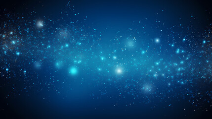 Obraz premium Abstract festive and new year background with stunning soft bokeh lights and shiny elements