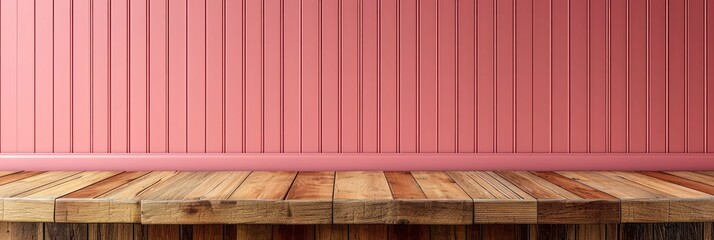  Wooden Table Top Product Display Pink, Banner Image For Website, Background, Desktop Wallpaper