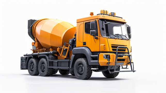 Concrete mixer truck