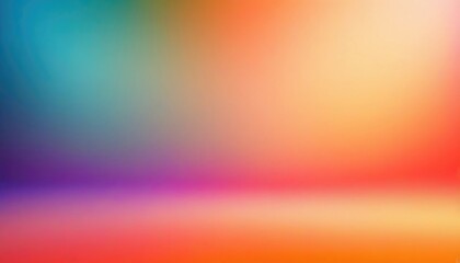 Vivid Abstract blurry gradient color mesh