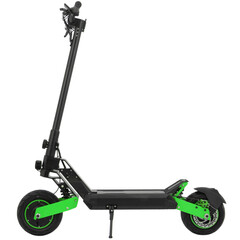 Electric modern scooter isolated on white background