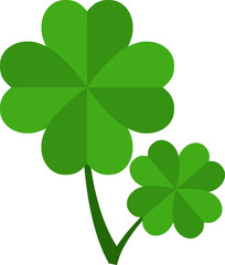 four leaf clovers for st patrick day