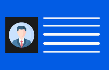 Illustration of business cards, business cards, name cards