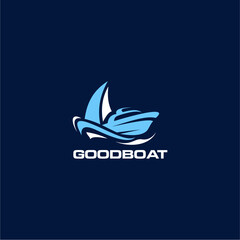 boat logo design fast boat logo design traveler boat logo design
