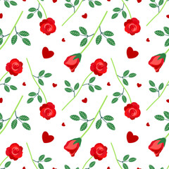 Pattern Valentine`s Day