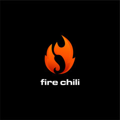 spicy fire chili logo design fire chili logo design