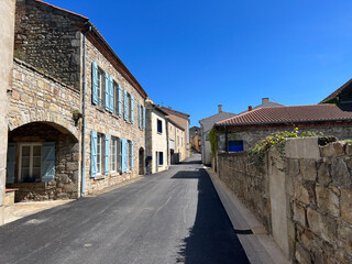 In the streets of the village Montpeyroux