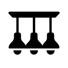 Obraz premium Illustration of a ceiling lamp