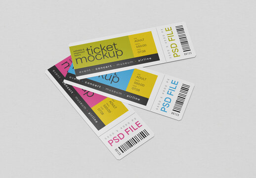 Ticket Mockup