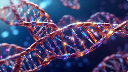 DNA Under Microscope, Genetic and Gene Concept