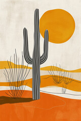 cactus in the desert