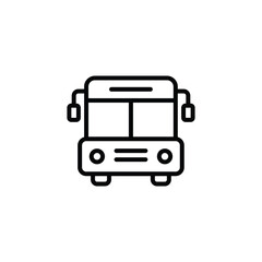 School Bus icon vector