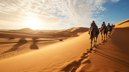 Nomads in the Sahara